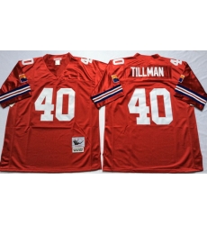 Arizona Cardinals 40 Pat Tillman Red M&N Throwback Jersey