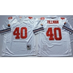 Arizona Cardinals 40 Pat Tillman White M&N Throwback Jersey