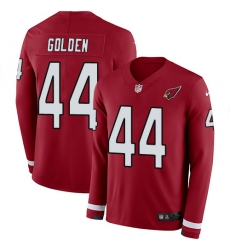 Arizona Cardinals 44 Markus Golden Red Team Color Stitched NFL Limited Therma Long Sleeve Jersey Arizona Cardinals 44 Markus Golden Red Team Color Stitched NFL Limited Therma Long Sleeve Jersey