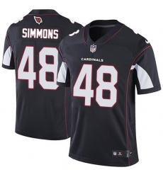 Arizona Cardinals 48 Isaiah Simmons Black Alternate Stitched NFL Vapor Untouchable Limited Jersey