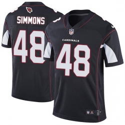 Arizona Cardinals 48 Isaiah Simmons Black Alternate Stitched NFL Vapor Untouchable Limited Jersey