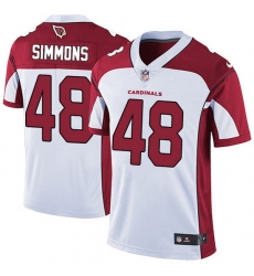 Arizona Cardinals 48 Isaiah Simmons White Stitched NFL Vapor Untouchable Limited Jersey