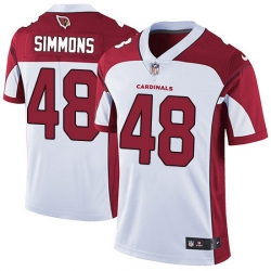 Arizona Cardinals 48 Isaiah Simmons White Stitched NFL Vapor Untouchable Limited Jersey