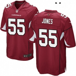 Arizona Cardinals 55 Chandler Jones Game Red Team Color NFL Jersey