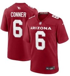 Arizona Cardinals 6 James Conner Home Game Jersey