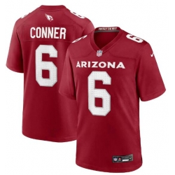 Arizona Cardinals 6 James Conner Home Game Jersey