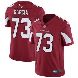 Arizona Cardinals 73 Max Garcia Red Team Color Stitched NFL Vapor Untouchable Limited Jersey