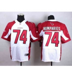 Arizona Cardinals 74 D. J. Humphries White Elite NFL Jerseys