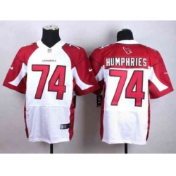 Arizona Cardinals 74 D. J. Humphries White Elite NFL Jerseys