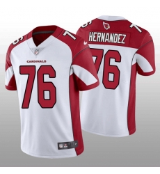 Arizona Cardinals 76 Will Hernandez White Red Vapor Untouchable Stitched Football Jersey