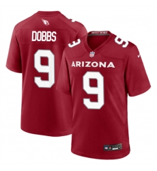 Arizona Cardinals 9 Joshua Dobbs Red 2023 Stitched Game Football Jersey