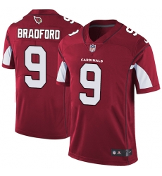 Arizona Cardinals 9 Sam Bradford Red Team Color Stitched NFL Vapor Untouchable Limited Jersey