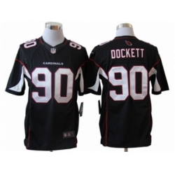 Arizona Cardinals 90 Darnell Dockett Black Limited NFL Jersey