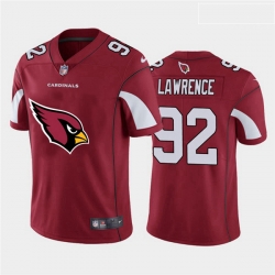 Arizona Cardinals 92 Rashard Lawrence Red Team Big Logo Vapor Untouchable Limited Jersey