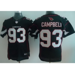 Arizona Cardinals 93 Calais Campbell Black Elite NFL Jersey