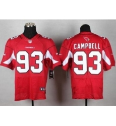 Arizona Cardinals 93 Calais Campbell Red Elite NFL Jersey