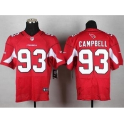 Arizona Cardinals 93 Calais Campbell Red Elite NFL Jersey
