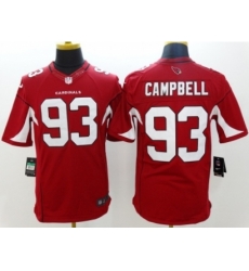 Arizona Cardinals 93 Calais Campbell Red Limited NFL Jersey