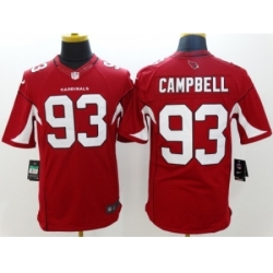 Arizona Cardinals 93 Calais Campbell Red Limited NFL Jersey