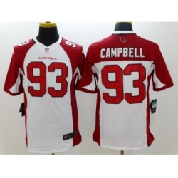 Arizona Cardinals 93 Calais Campbell White Limited NFL Jersey