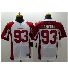 Arizona Cardinals 93 Calais Campbell White Stitched NFL Elite Jersey