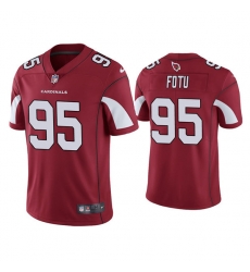 Arizona Cardinals 95 Leki Fotu Red Vapor Untouchable Limited Stitched Jersey
