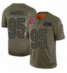 Arizona Cardinals 95 Rodney Gunter Limited Camo 2019 Salute To Service Football Jersey