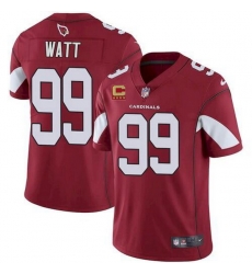 Arizona Cardinals 99 J J Watt 2022 Red With 4 Star C Patch Vapor Untouchable Limited Stitched Jersey