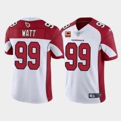 Arizona Cardinals 99 J J Watt 2022 White With 4 Star C Patch Vapor Untouchable Limited Stitched Jersey