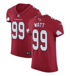 Arizona Cardinals 99 J J Watt Red Team Color Stitched NFL Vapor Untouchable Elite Jersey