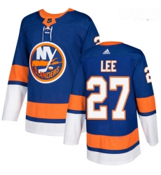 New York Islanders 27 Anders Lee Royal Blue Jersey
