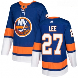 New York Islanders 27 Anders Lee Royal Blue Jersey
