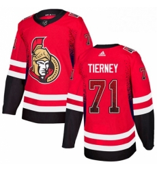Ottawa Senators 71 Chris Tierney Red Drift Fashion NHL jersey