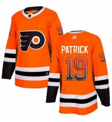 Philadelphia Flyers 19 Nolan Patrick Orange Drift Fashion NHL jersey
