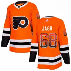 Philadelphia Flyers 68 Jaromir Jagr Orange Drift Fashion NHL jersey