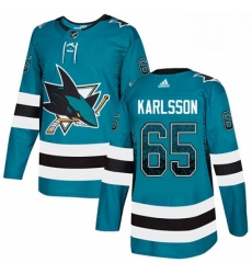 San Jose Sharks 65 Erik Karlsson Teal Drift Fashion NHL jersey San Jose Sharks 65 Erik Karlsson Teal Drift Fashion NHL jersey