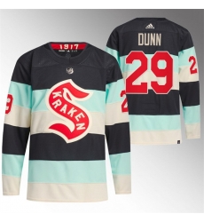 Seattle Kraken 29 Vince Dunn 2024 Deep Sea Blue Winter Classic Stitched Jersey