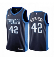 Oklahoma City Thunder 42 Al Horford Navy NBA Swingman 2020-21 Earned Edition Jersey Oklahoma City Thunder 42 Al Horford Navy NBA Swingman 2020-21 Earned Edition Jersey