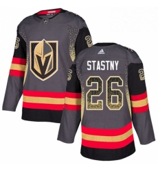 Vegas Golden Knights 26 Paul Stastny Black Drift Fashion NHL jersey