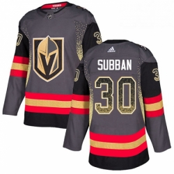 Vegas Golden Knights 30 Malcolm Subban Black Drift Fashion NHL jersey