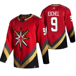Vegas Golden Knights 9 Jack Eichel Red 2021 Reverse Retro Jersey