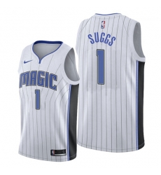 Orlando Magic 1 Jalen Suggs 2018-19 Association Edition White NBA Jersey