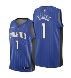 Orlando Magic 1 Jalen Suggs 2018-19 Icon Edition Blue NBA Jersey