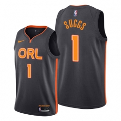 Orlando Magic 1 Jalen Suggs Black 2019 20 Black City Edition NBA Jersey