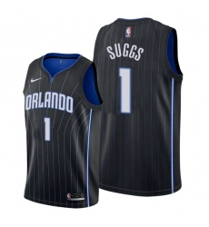 Orlando Magic 1 Jalen Suggs Black NBA Swingman Statement Edition Jersey