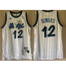 Orlando Magic 12 Dwight Howard White Stitched JerseyWhite Stitched Jersey