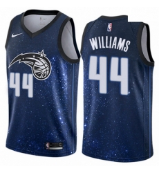 Orlando Magic 44 Jason Williams Blue NBA jerseyCity Edition