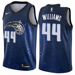 Orlando Magic 44 Jason Williams Blue NBA jerseyCity Edition