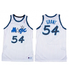 Orlando Magic 54 Horace Grant White 1994-95 Home Stitched Jersey