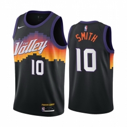 Phoenix Suns 10 Jalen Smith Black NBA Swingman 2020 21 City Edition Jersey